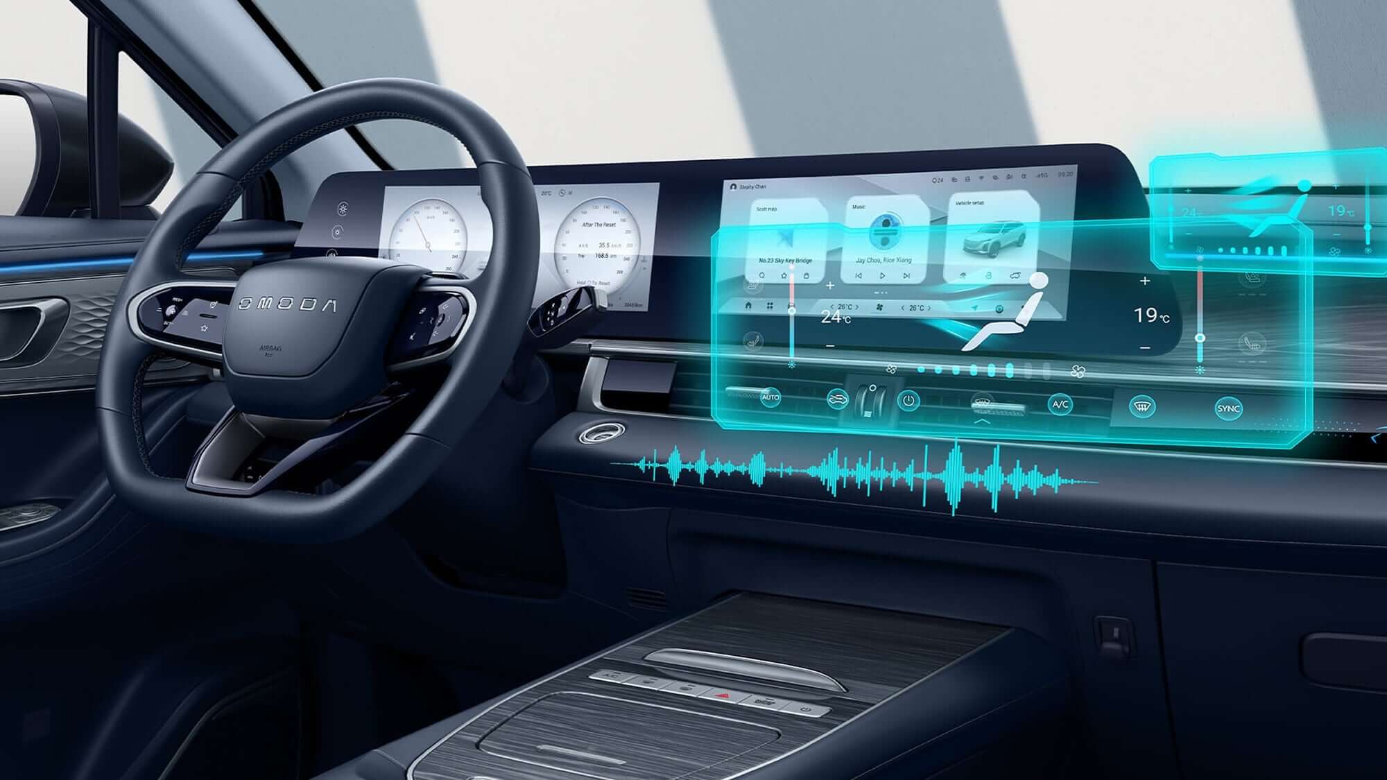 Interior OMODA 5 SHS