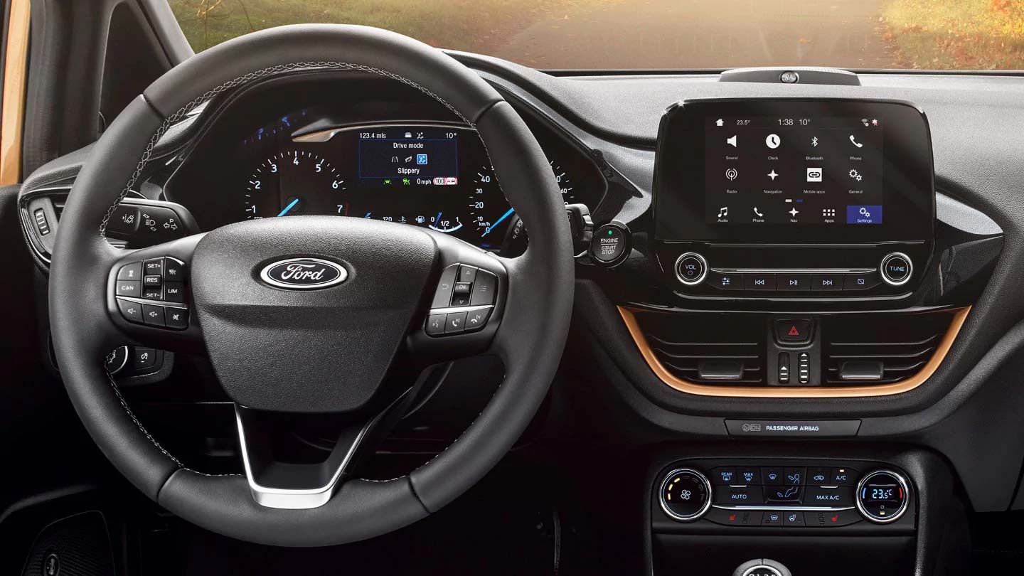 Oferta Renting Ford Fiesta interior