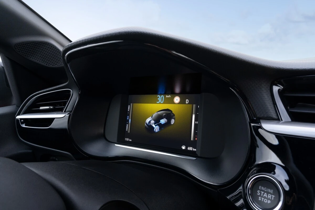 Cuadro de instrumentos digital del Opel Corsa Electric GS