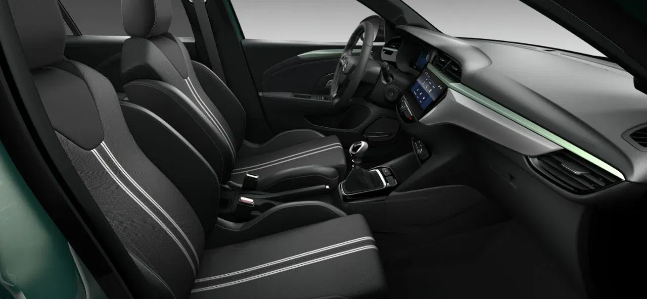 Asientos e interior del Opel Corsa Electric GS