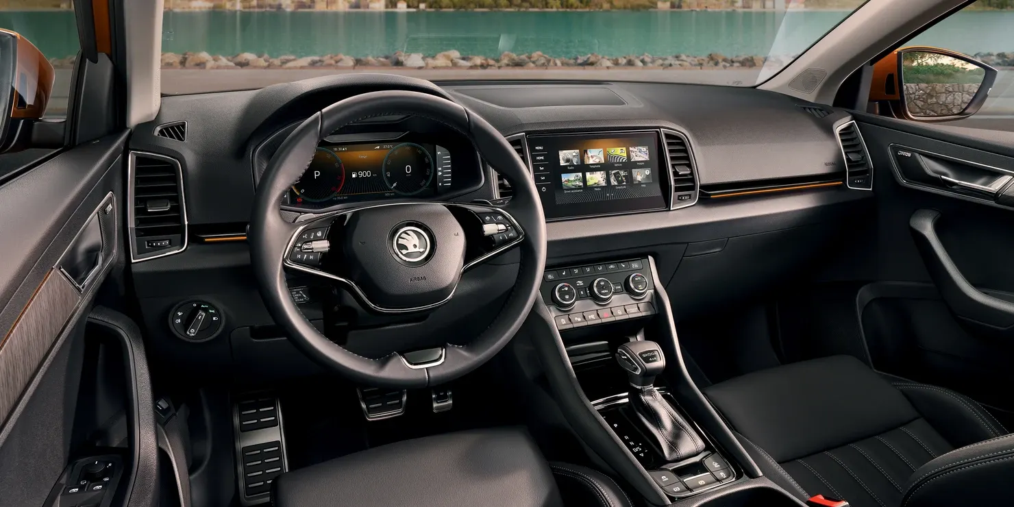 Oferta renting Skoda Karoq  interior