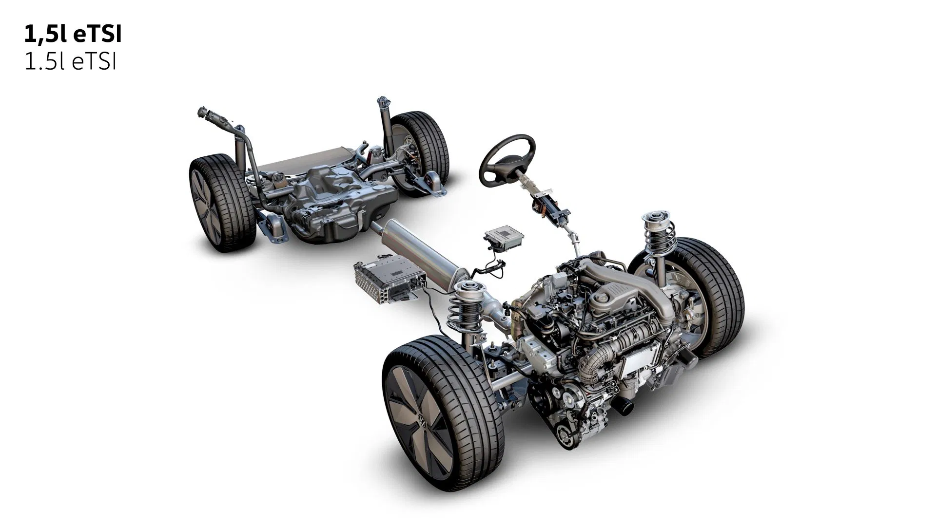 Motor 1.5 eTSI Mild Hybrid del Volkswagen T-Roc